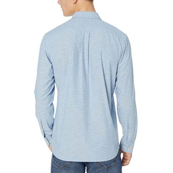 NWT Goodthreads Mens Sz LT Chambray Shirt - Picture 4 of 5